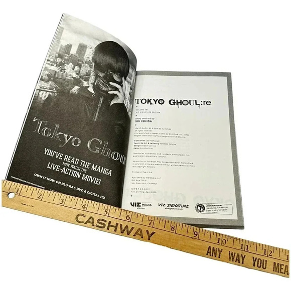 Tokyo Goul Manga Volume 16 Final Volume Sui  Ishida English PB - Picture 3 of 8